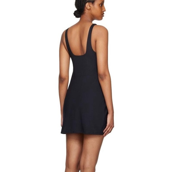 NWT Girlfriend Collective Tommy Black Exercise Dress - Picture 3 of 10